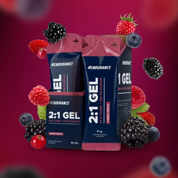4Endurance 2:1 30 Gel – energetinis gelis, pakuotė 10 vnt.