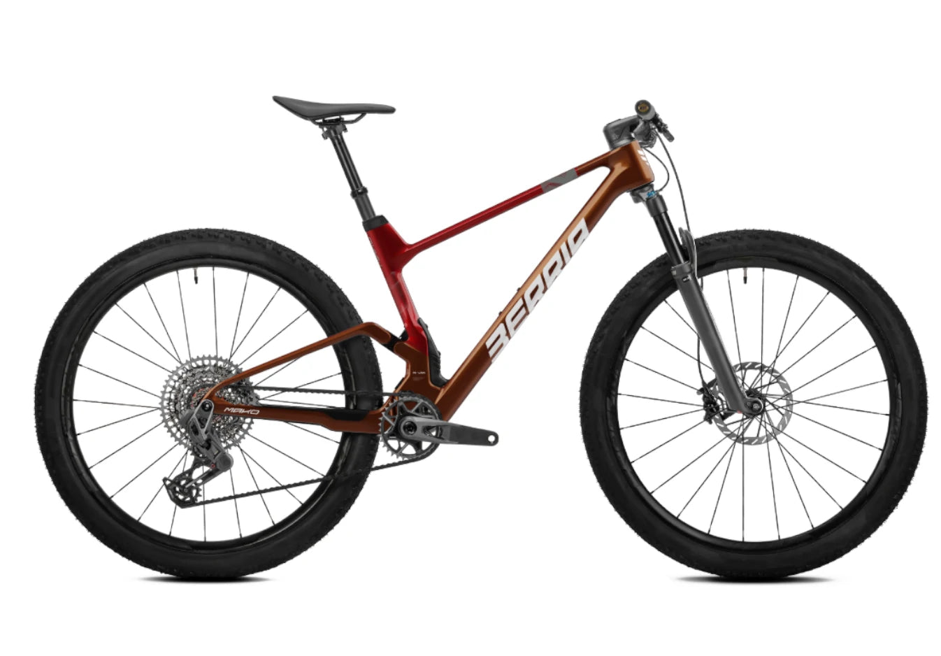 Berria MAKO PRO S1000 AXS – lenktyninis XC dviratis