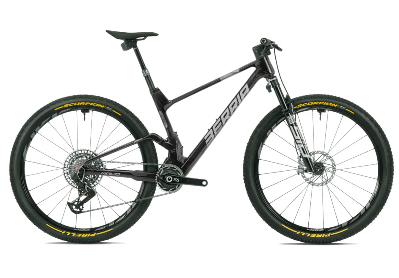Berria MAKO BR XX SL AXS FA – lenktyninis XC dviratis