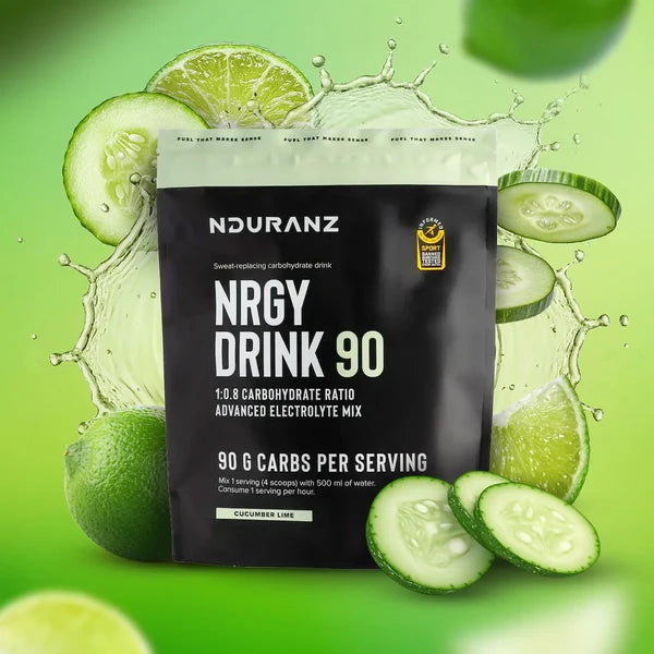 Nduranz NRGY Drink 90 – izotoninis energetinis gėrimas, pakuotė 1200 g