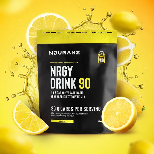 Nduranz NRGY Drink 90 – izotoninis energetinis gėrimas, pakuotė 1200 g