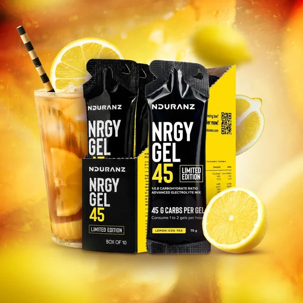 Nduranz Nrgy Gel 45 Limited – energetinis gelis, pakuotė 10 vnt.