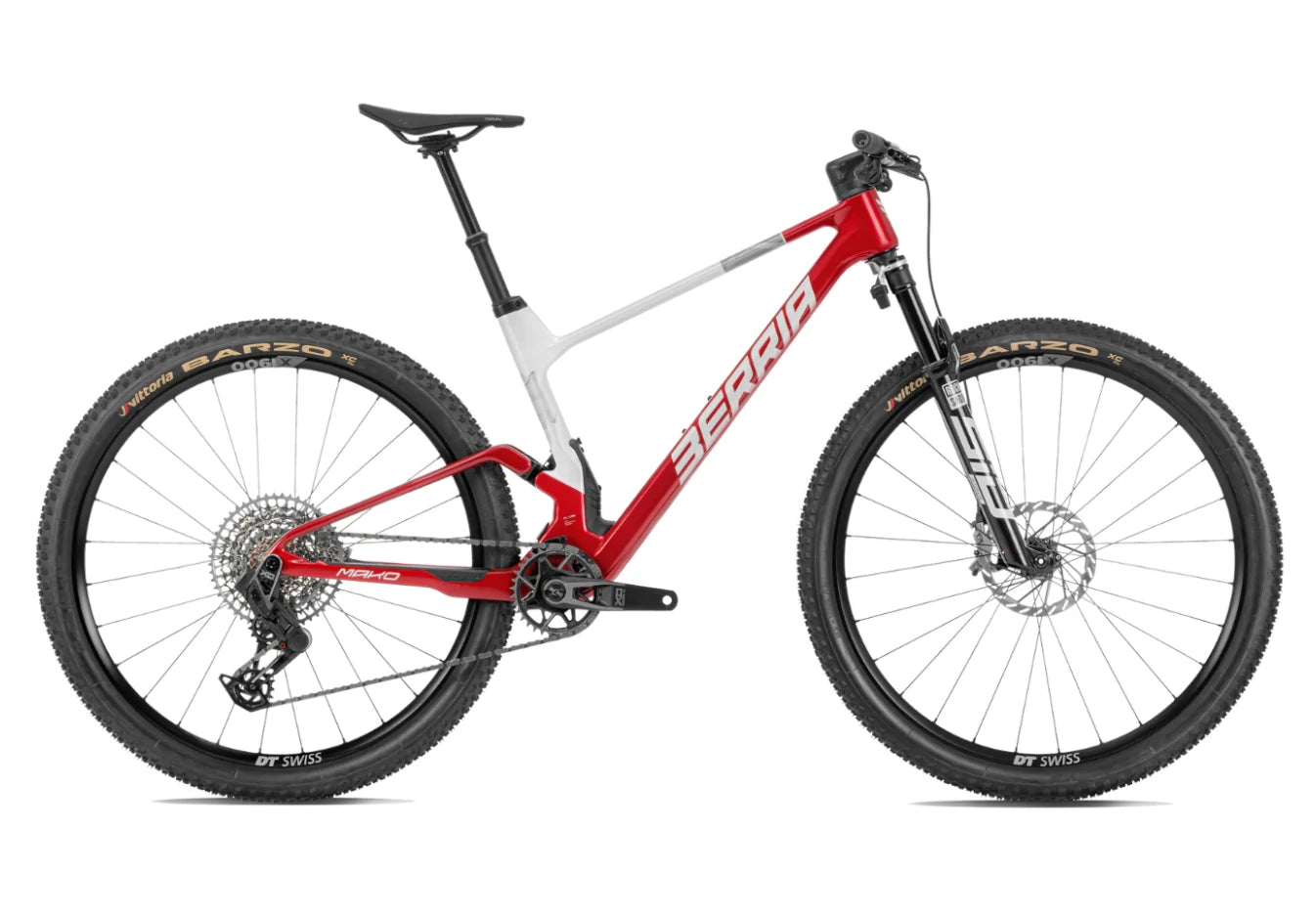 Berria MAKO PRO S1000 AXS – lenktyninis XC dviratis