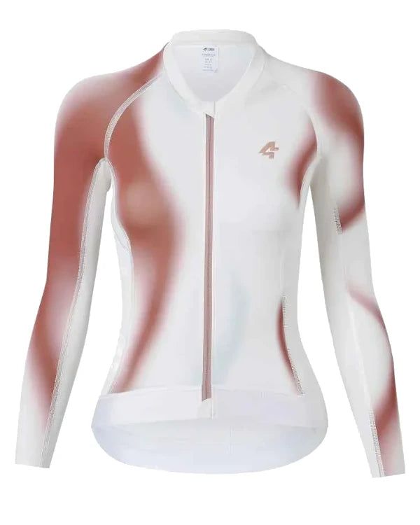 Moteriški dviračių marškinėliai ilgomis rankovėmis Lameda Pro
