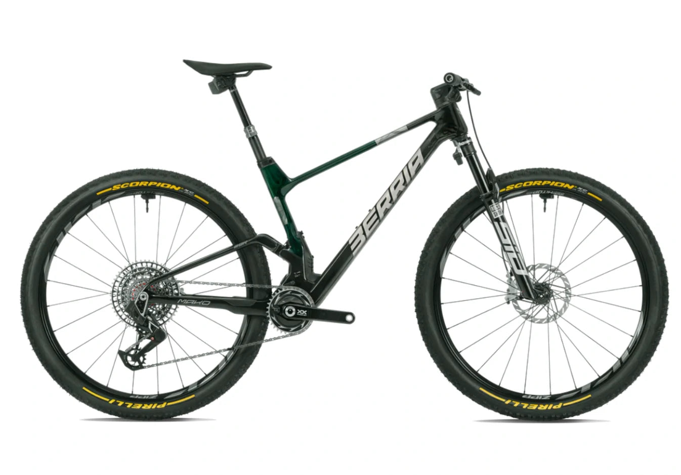 Berria MAKO BR X0 AXS – lenktyninis XC dviratis