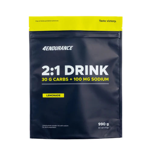 4Endurance 2:1 Drink – izotoninis energetinis gėrimas, pakuotė 990 g
