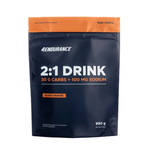 4Endurance 2:1 Drink – izotoninis energetinis gėrimas, pakuotė 990 g
