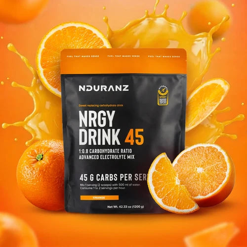 Nduranz NRGY Drink 45 – izotoninis energetinis gėrimas, pakuotė 1200 g