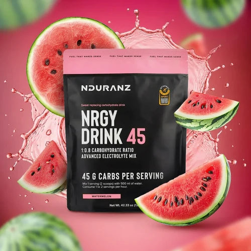Nduranz NRGY Drink 45 – izotoninis energetinis gėrimas, pakuotė 1200 g