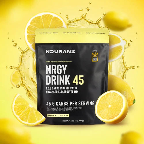 Nduranz NRGY Drink 45 – izotoninis energetinis gėrimas, pakuotė 1200 g