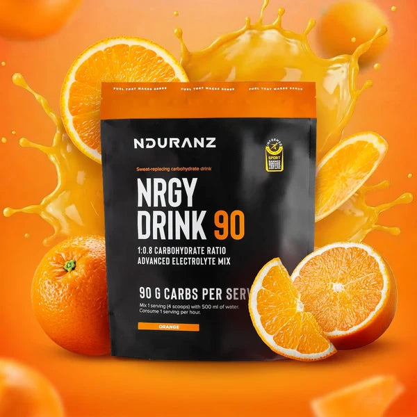 Nduranz NRGY Drink 90 – izotoninis energetinis gėrimas, pakuotė 1200 g