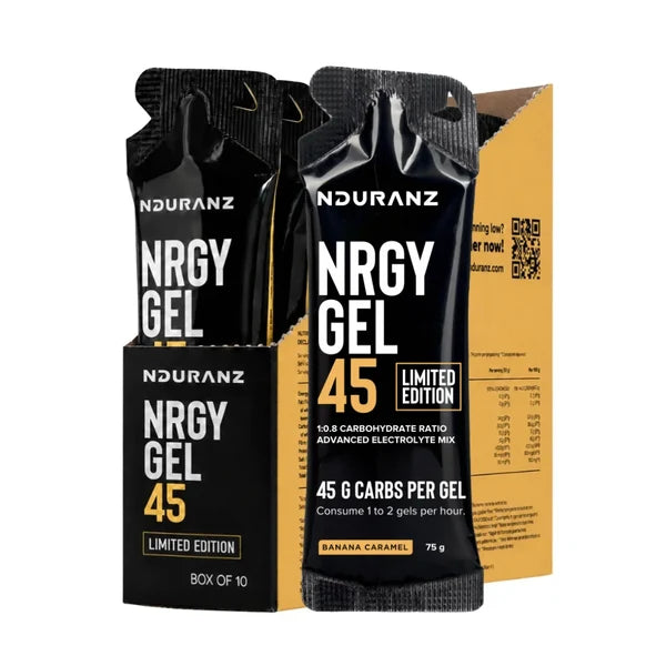 Nduranz Nrgy Gel 45 Limited – energetinis gelis, pakuotė 10 vnt.